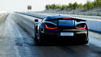 Rimac Hypercar Destroys Production Car Speed Record, Crushes Tesla Model S Plaid Head To Head