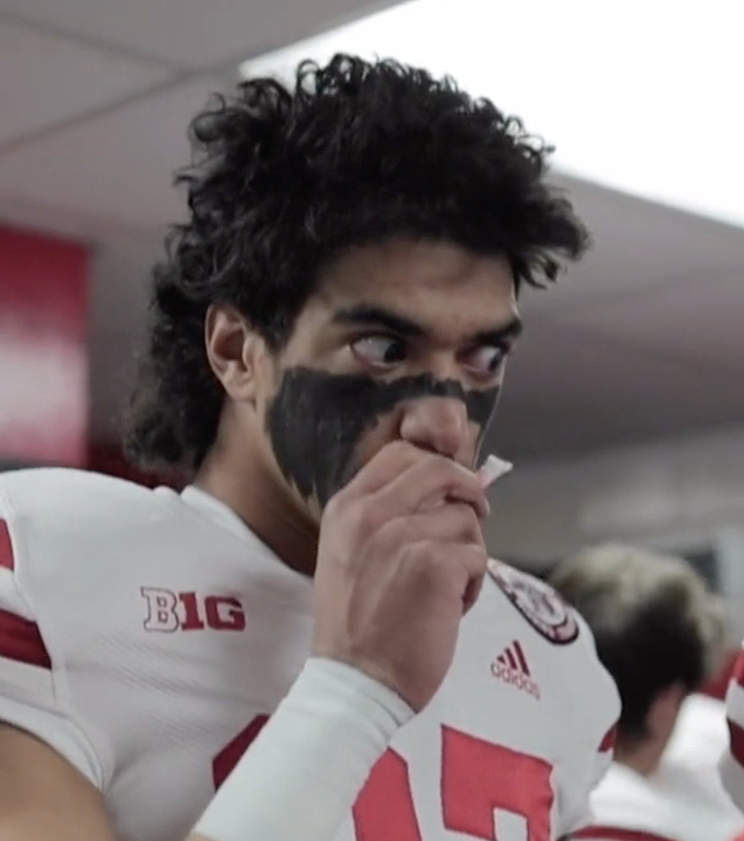 Nebraska TE Chris Hickman Looks Like An Absolute Psychopath