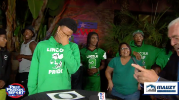 WATCH: Recruit’s Dad Calls Son ‘Lazy,’ Accidentally Spoils Commitment Announcement