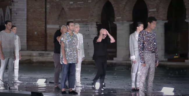 Freak Hailstorm Causes Utter Chaos At Dolce & Gabbana Fashion Show