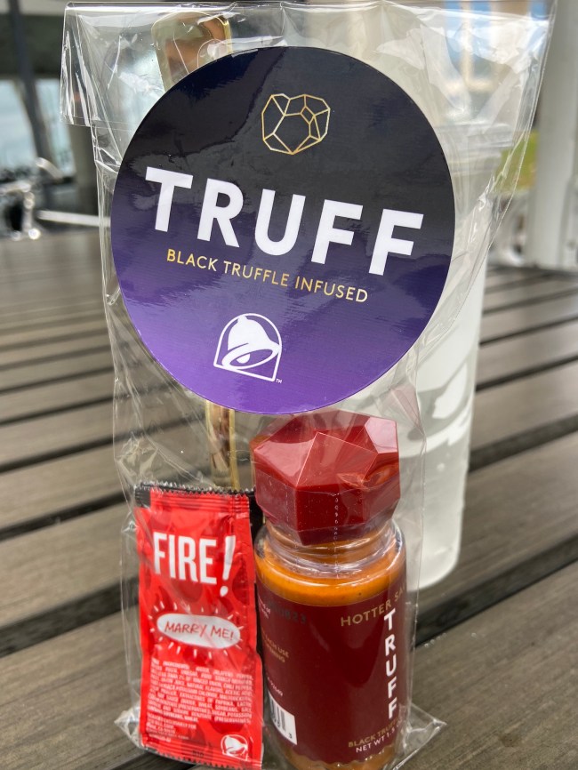 Taco Bell TRUFF hot sauce review