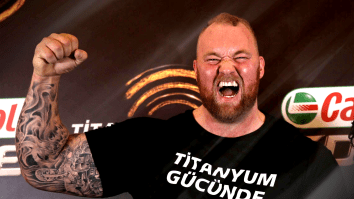 ‘The Mountain’ From ‘Game of Thrones’ Lost 110 Pounds, Looks Ripped AF As He Readies For Boxing Match