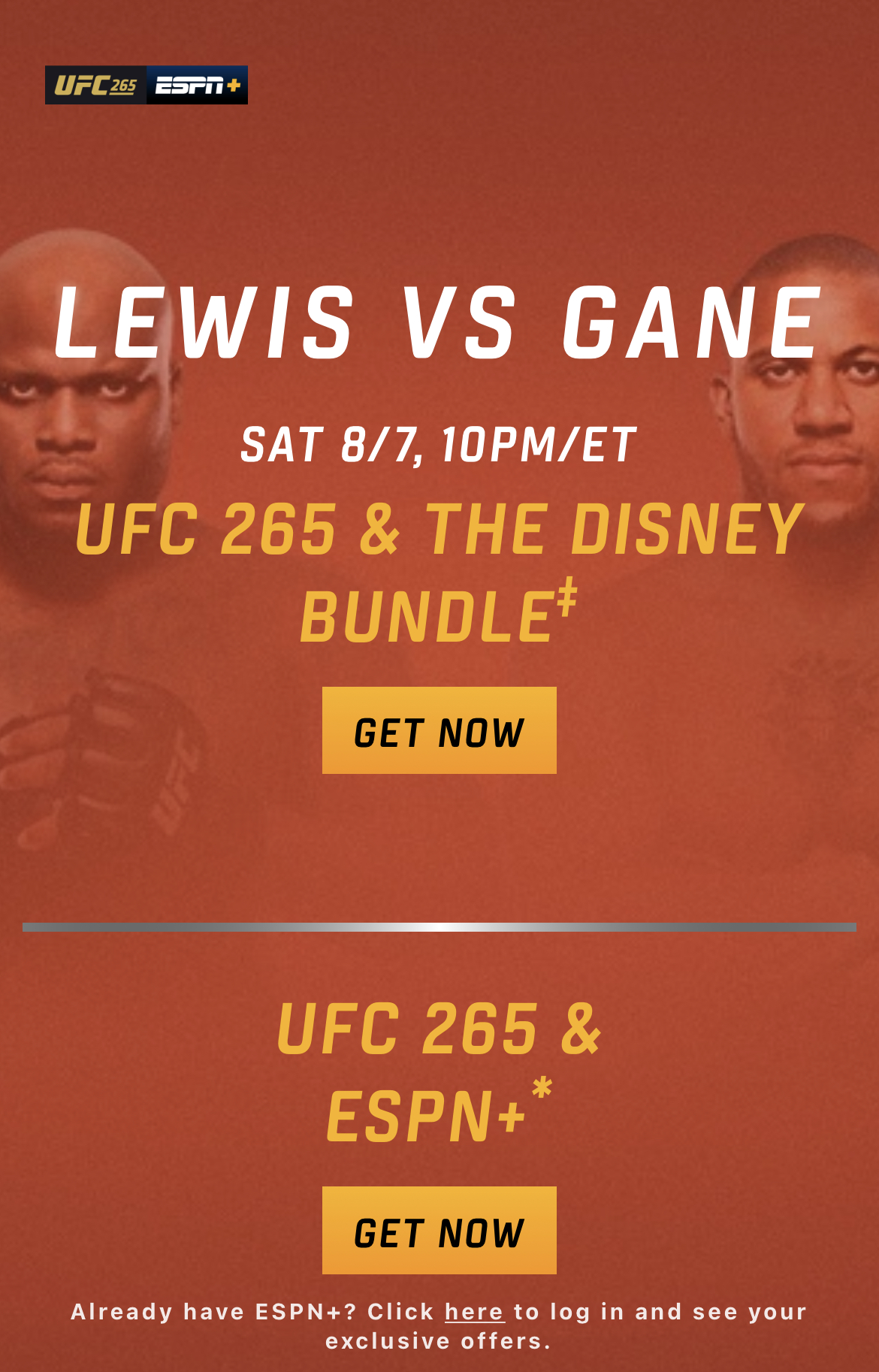 Ufc 265 Stream How To Watch Lewis Vs Gane Via Espn 