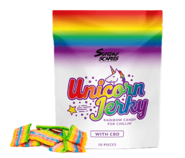 Unicorn Jerky CBD Candy