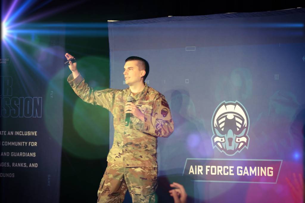 <em>Parsons was instrumental in founding Air Force Gaming</em>