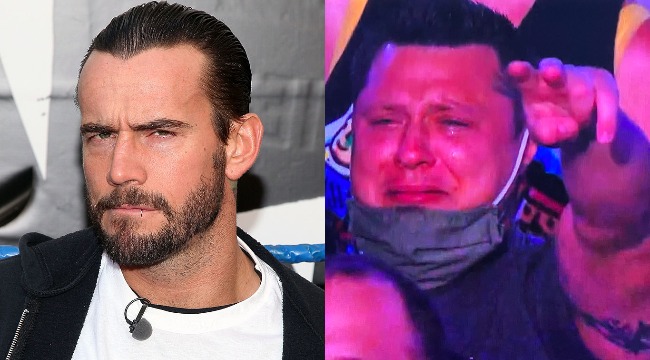 CM Punk Responds To Man Mocked For Crying Tears Of Joy During His Return To  Wrestling After Seven Year Hiatus - BroBible