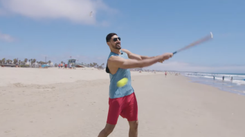 Video Of Enes Kanter Trying To Hit A Baseball Proves He Might Not Want To Quit His Day Job