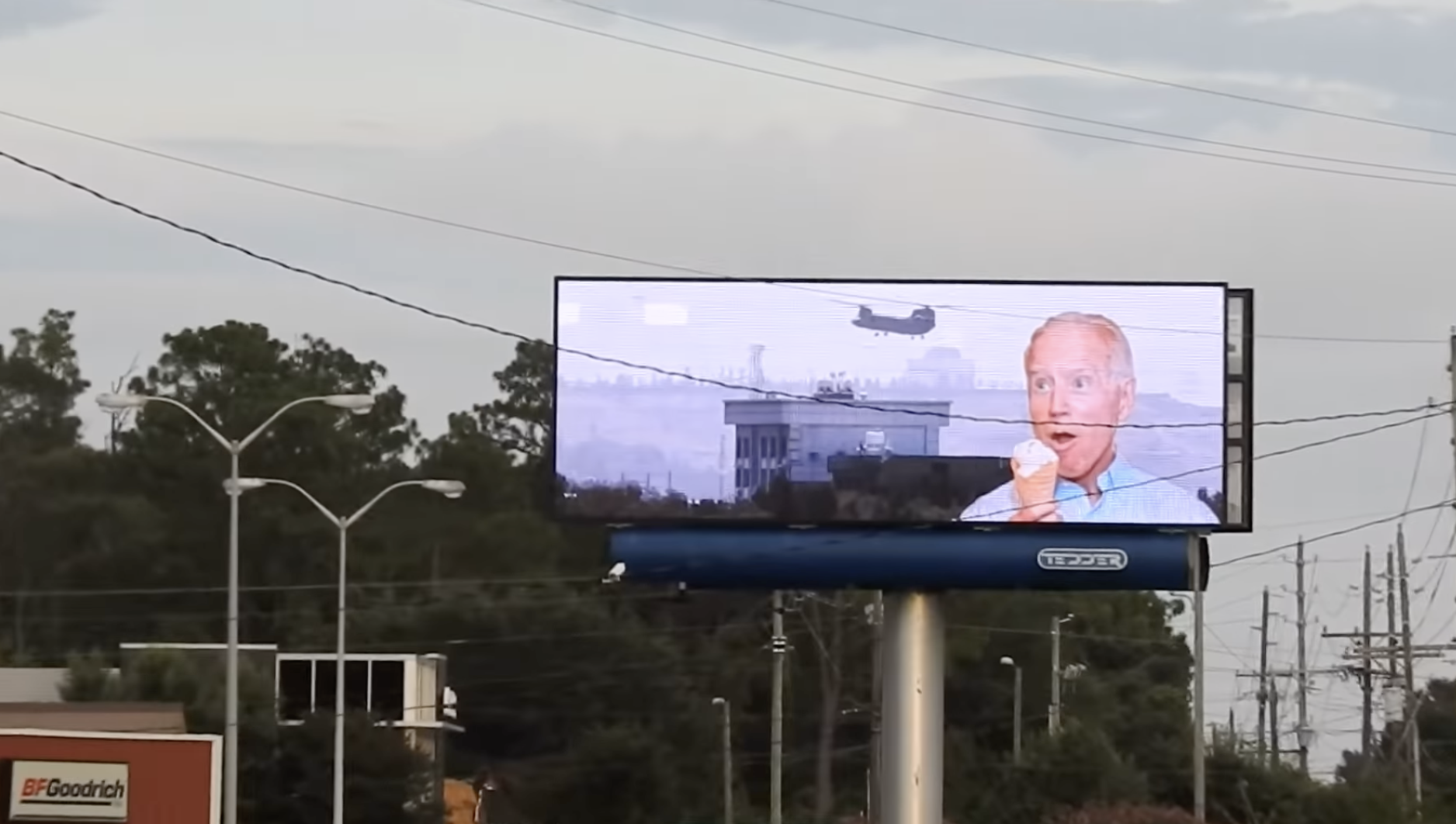 North Carolina Billboard Gets Hacked With Joe Biden Memes