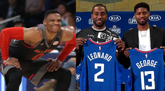 Report: Kawhi Leonard Chose Paul George over Russell Westbrook for Clippers  In 2019, News, Scores, Highlights, Stats, and Rumors