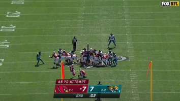 WATCH: Jaguars Return NFL’s Longest Field Goal Attempt 109 Yards For Longest Play In NFL History
