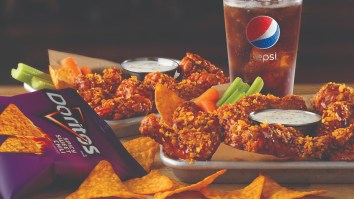 Buffalo Wild Wings Teams Up With Doritos For A New Sauce To Grace Some Chip-Covered Wings