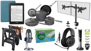 Daily Deals on Amazon: Swiffer Mops, Kindles, Cookware Sets And More!