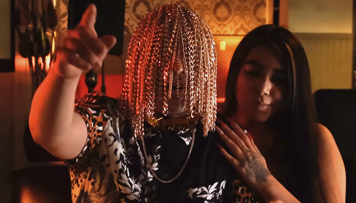 Rapper Dan Sur has gold chains surgically attached to his head instead of  hair - Mirror Online