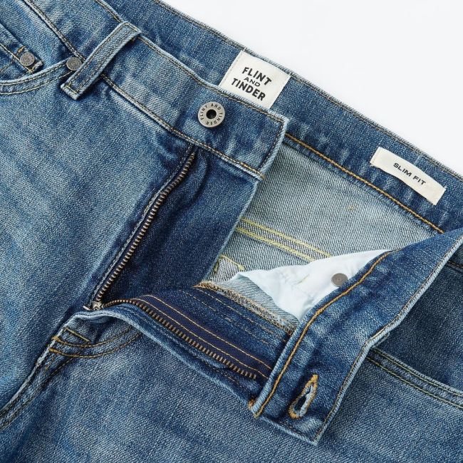 Take $40 Off This Pair Of Denim Jeans From Flint And Tinder