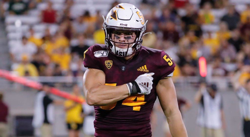 ASU Fullback Case Hatch Is A Maniac, Can't Stop Breaking Facemasks