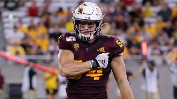Arizona State Fullback Case Hatch Is A Maniac And Can’t Stop Breaking Facemasks