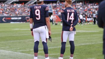 Video Shows Bears Backup QB Nick Foles Saying ‘Offense Just Isn’t Working’ On The Sidelines During Team’s Blowout Loss Vs Browns