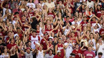 Indiana Fans Chanted ‘Overrated’ And Ripped Off Bleachers In The First Quarter, And Then Lost