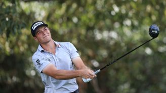 WATCH: Viktor Hovland Hit The Shot Of The Year Over A Tree For A Ridiculous Eagle