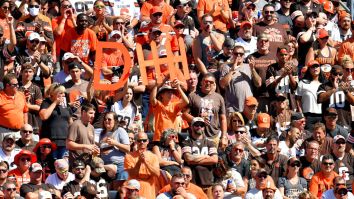 Wild Brawl Breaks Out Between Cleveland Browns Fans During Tailgate At Home Opener
