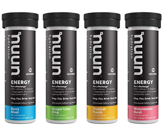Nuun Energy Electrolyte Drink Tablets