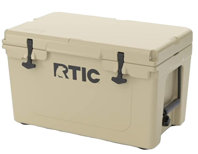 RTIC Ice Chest with Heavy Duty Rubber Latches