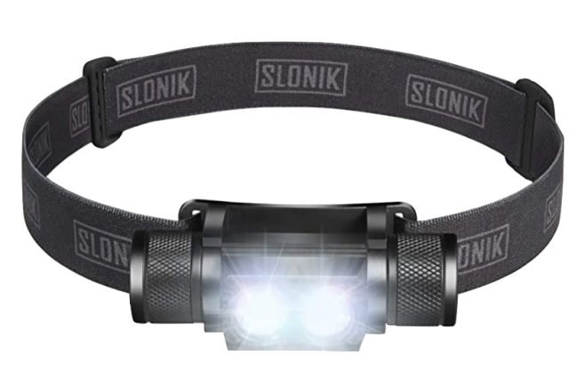 SLONIK 1000 Lumen Rechargeable CREE LED Headlamp