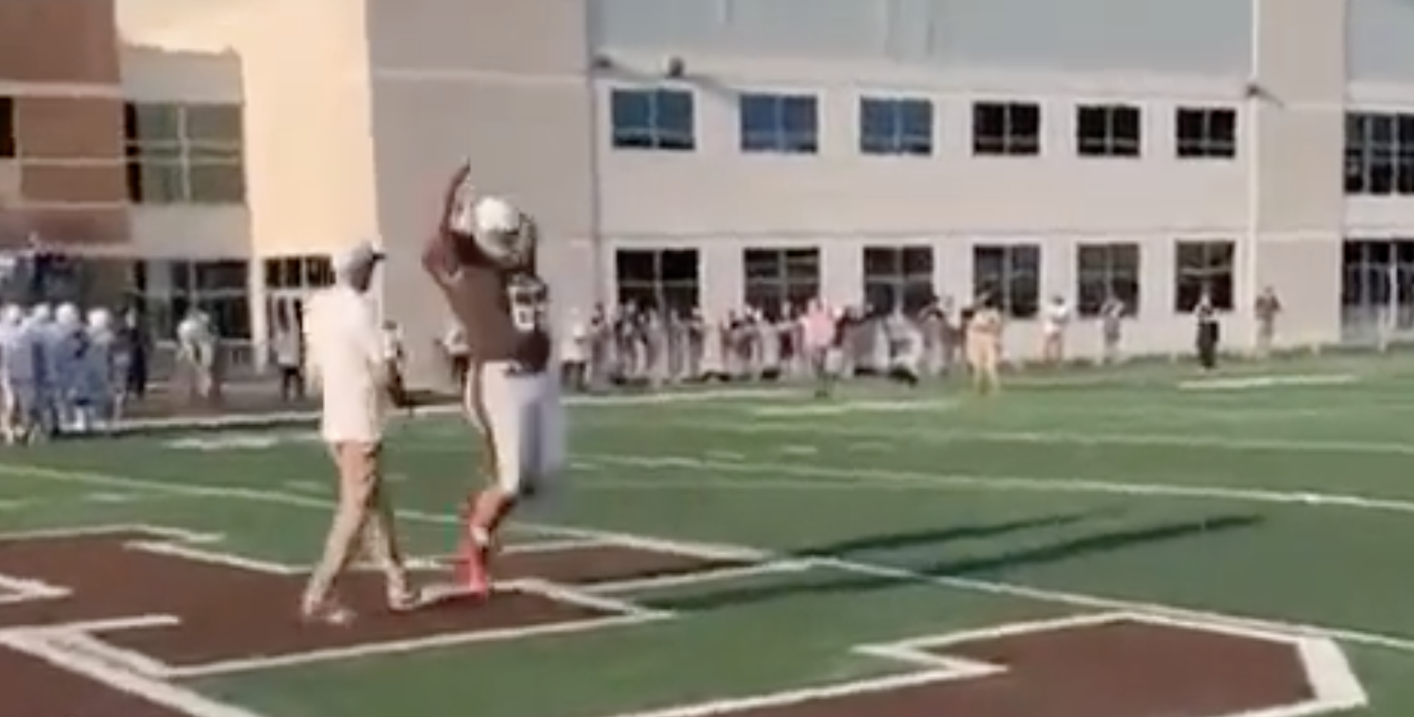 This Military Father Surprising His Son Before A Football Game Is Amazing