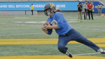 A Cal-Berkeley Student Won $5,000 In Bitcoin By Catching Punts In Electric Fashion