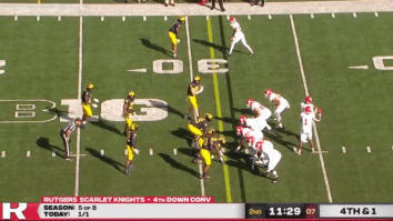 Rutgers Ran A Terrible Trick Play On Fourth Down And It Couldn’t Have Been A Bigger Fail