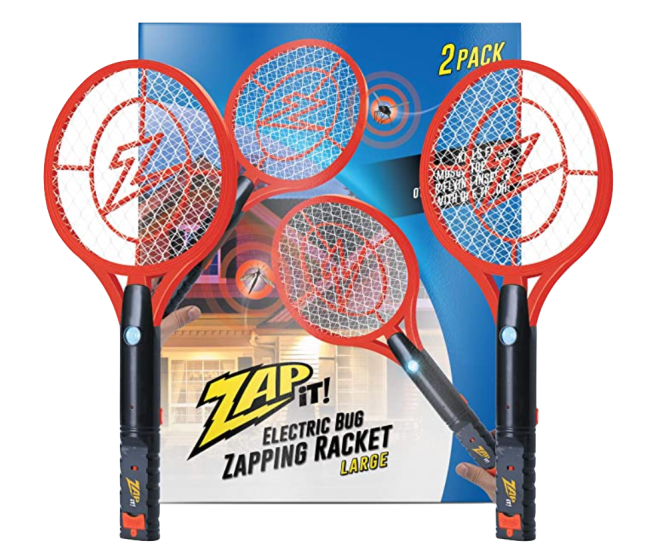 Zap It Rechargeable Bug Zapper Racket
