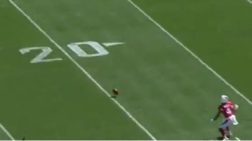 Ref Bizarrely Causes Fumble By Hitting Ball In The Air With Penalty Flag During Cardinals-Jaguars Game