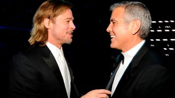 Brad Pitt And George Clooney Are Starring In A Thriller That’s Launched An All-Out Bidding War In Hollywood