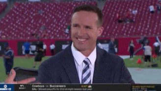 NFL Fans Were Thrown Off By Drew Brees’ Hair During NBC Debut