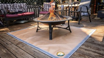 Protect Your Deck With This Fit Pit Ember Mat – Now 33% Off On Amazon