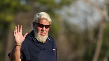 John Daly Throws Out The First Pitch At The Cardinals Game As Only John Daly Can