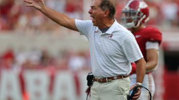 Nick Saban Chastises The Media By Asking Them A Question Of His Own