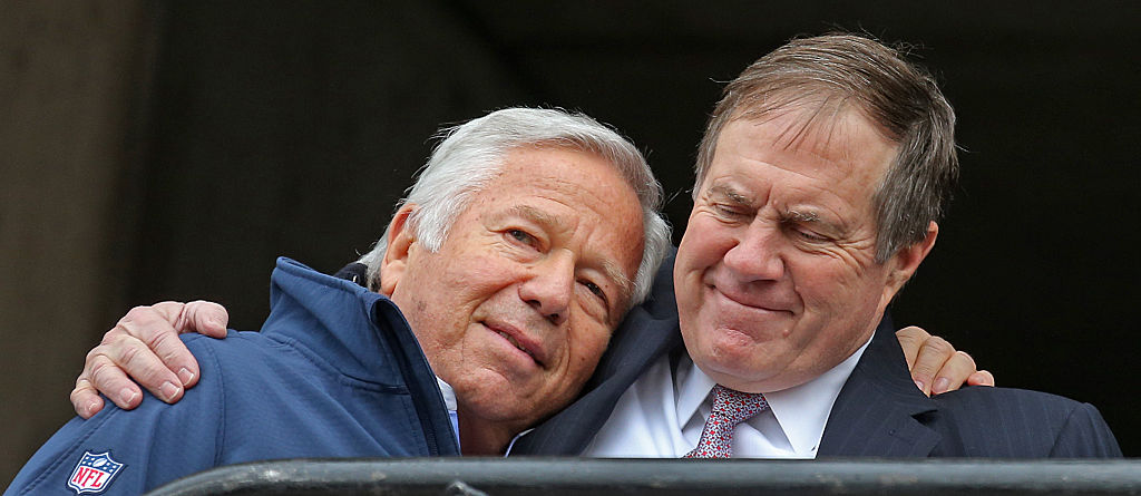 Why Bill Belichick skipped out on Robert Kraft's star-studded wedding