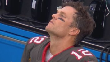 Video Shows Visibly Frustrated Tom Brady Cursing To Himself On The Sidelines During Loss To Rams