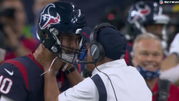 NFL Fans React To Texans HC David Culley Gripping Davis Mills’ Long Neck After Touchdown