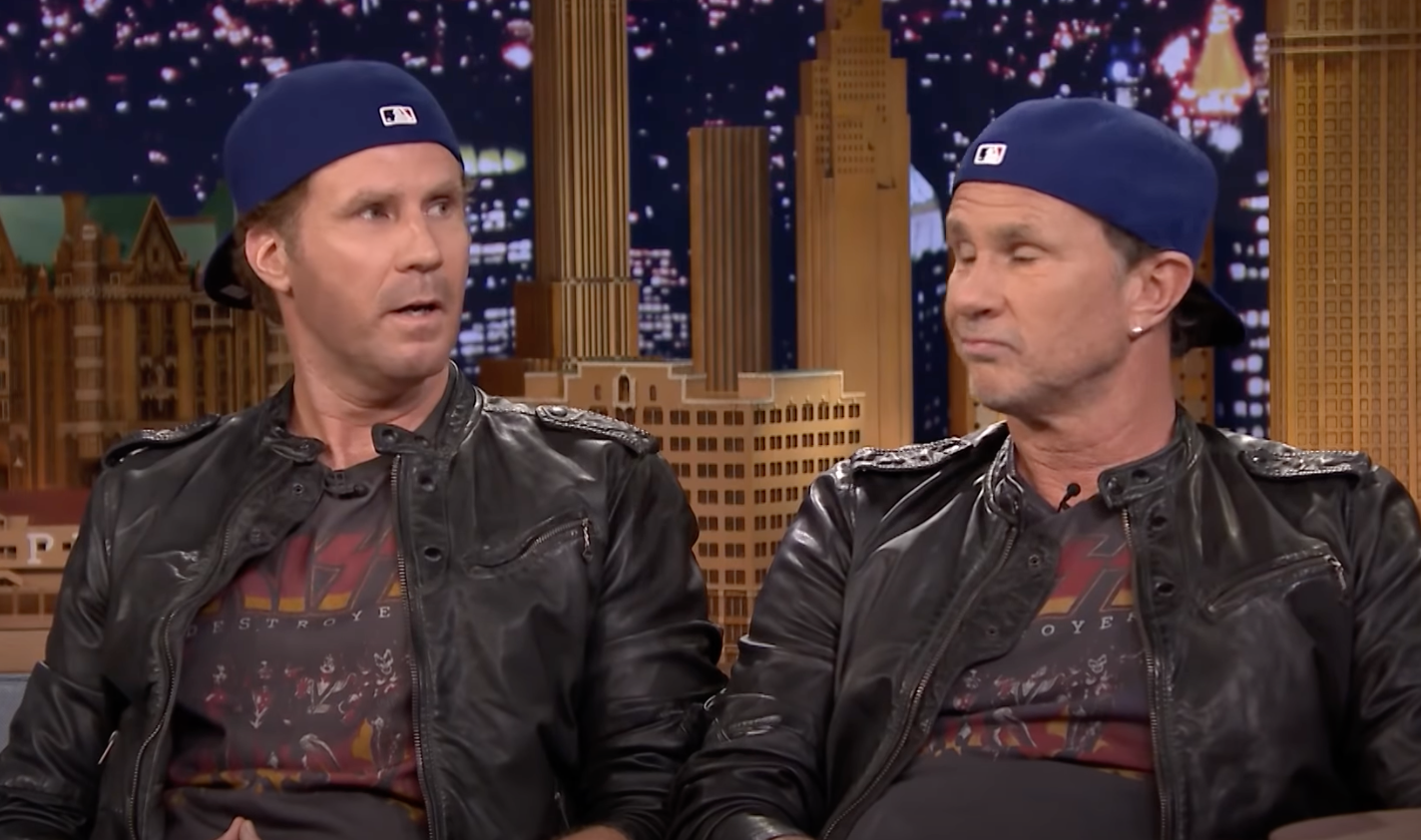 Will Ferrell And Identical Twin Rhcp Drummer Chad Smith In A Drum Off