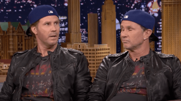 Will Ferrell And His Identical Twin Red Hot Chili Peppers Drummer Chad Smith Have A Drum-Off