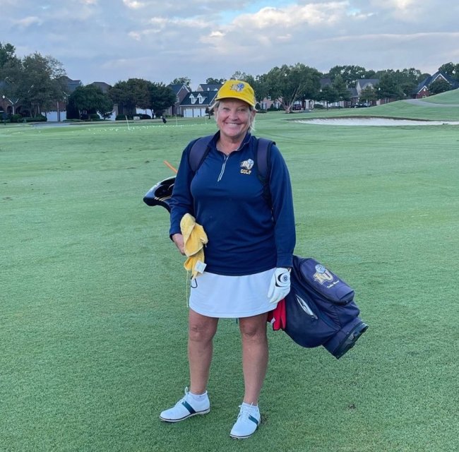 Debbie Blount Reinhardt University 63 years old golf Walk-Ons Name Image Likeness