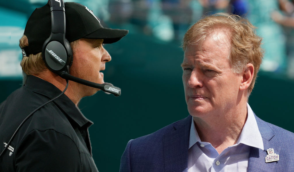 Gruden had disparaged NFL commissioner, owners in e-mails