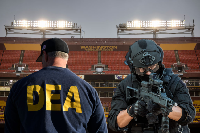 Washington Football Team Raid DEA Ryan Vermillion Trainer Federal Law Enforcement Doug Quon