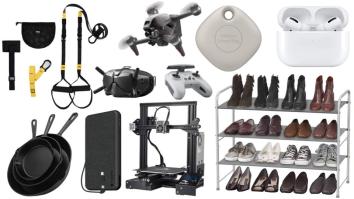 Daily Deals on Amazon: Shoe Racks, DJI Quadcopters, Skillets And More!