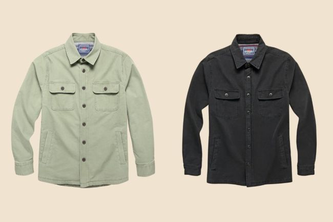 Conquer Casual, Rugged Styling With Faherty Brand's CPO Shirt Jacket