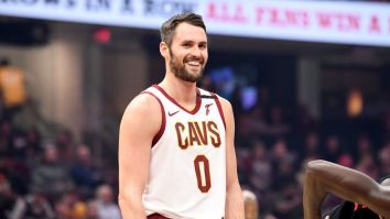 Kevin Love Has Hysterical Reaction To Ricky Rubio And Facundo Campazzo Butting Heads