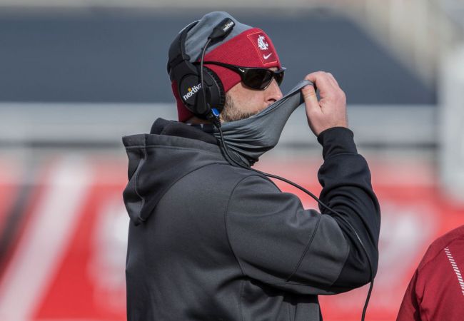 Nick Rolovich Fired Washington State Coach Cause Reacts Reaction