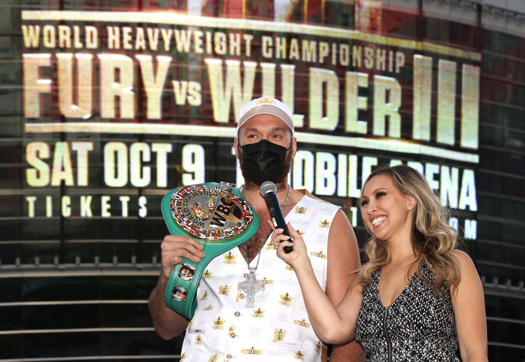 Tyson Fury Says He's Going To Knock Out 'Piece Of Sh*t' Deontay Wilder